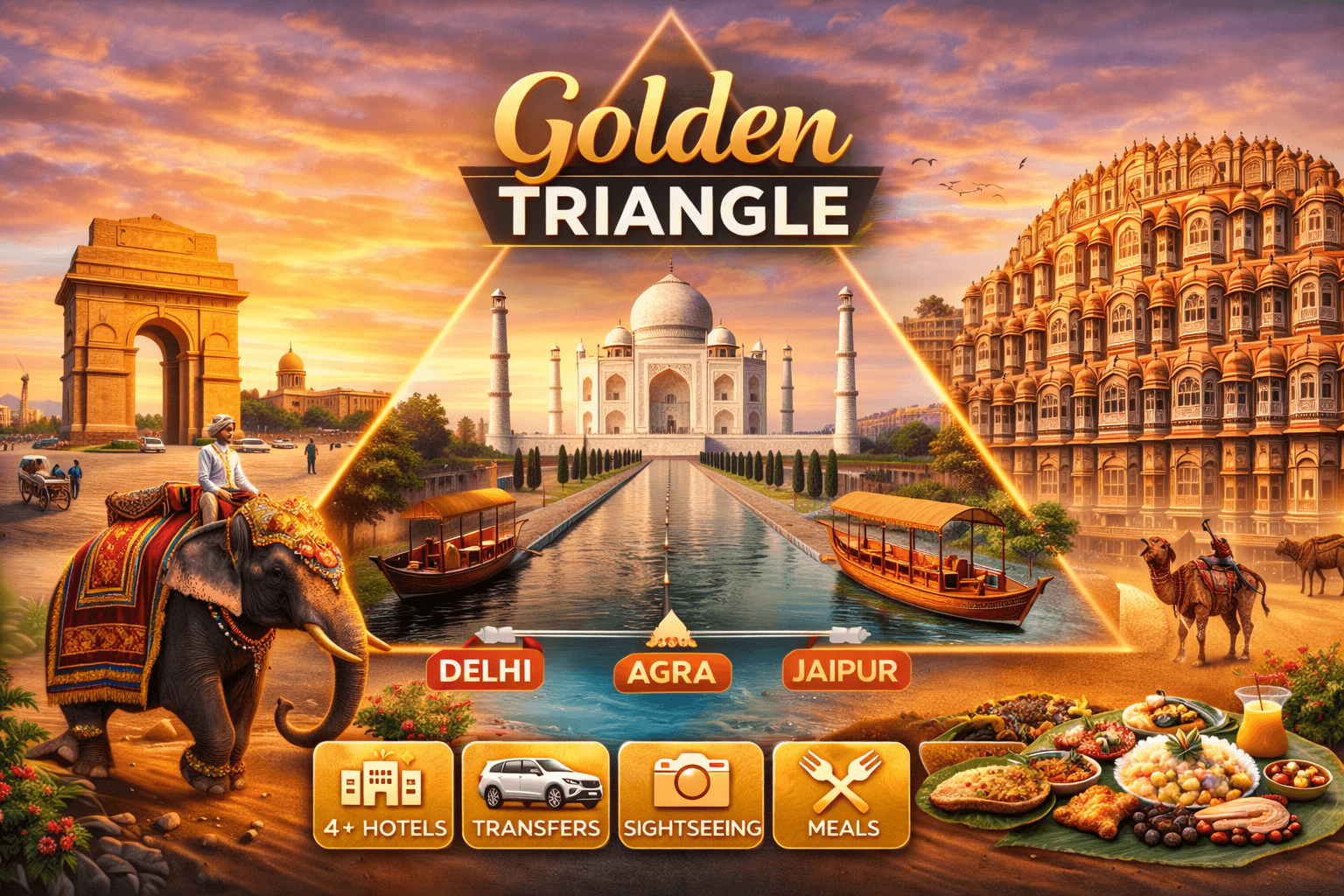 Golden Triangle Tour Packages