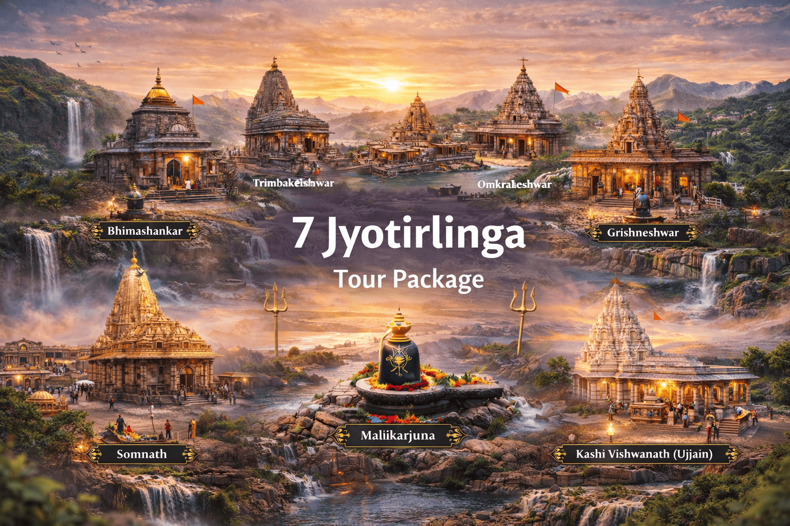 7 Jyotirlinga tour package